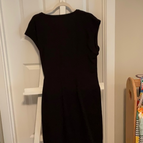 NEW WO TAGS.  BLACK NINE WEST KNIT DRESS - Picture 4 of 4